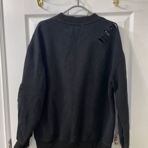 Oak+Fort Men black Sweat shirt - Picture 2 of 5